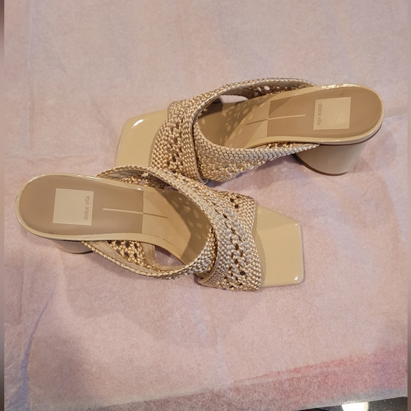 Dolce Vita Women's Sandals macramé detailing Patch BlockHeeled - Picture 14 of 16